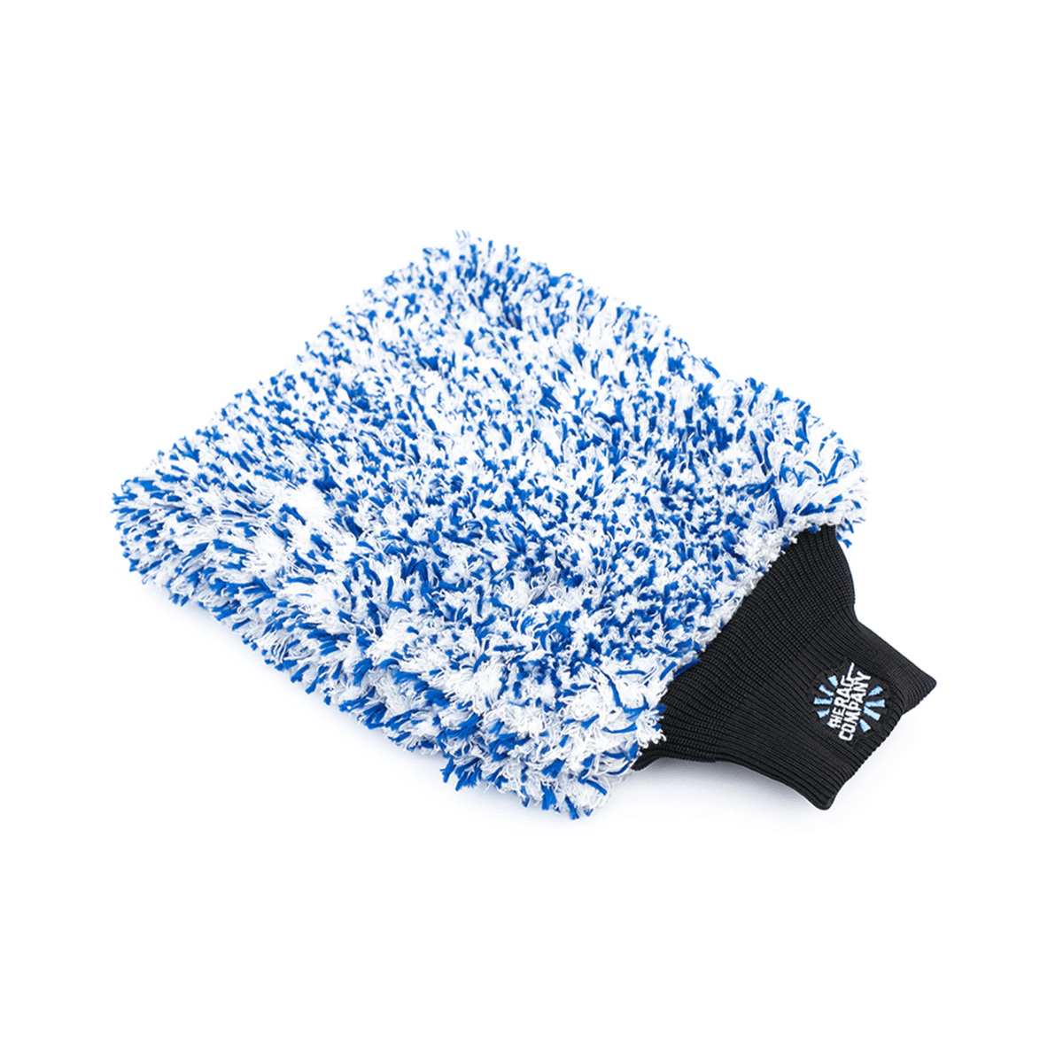 The Rag Company Cyclone Microfiber Wash Mitt - Blauw - Auto washandschoen