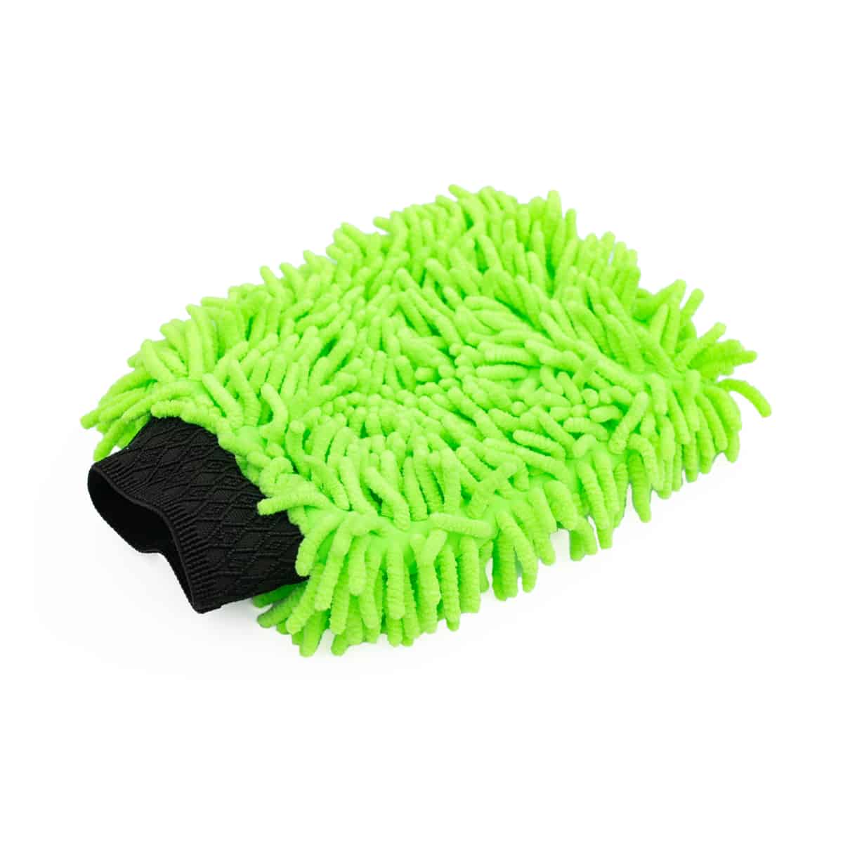 The Rag Company Knobby Chenille Microvezel Washandschoen - Groen