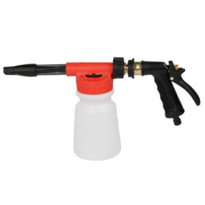 Foam gun met tuinslang aansluiting